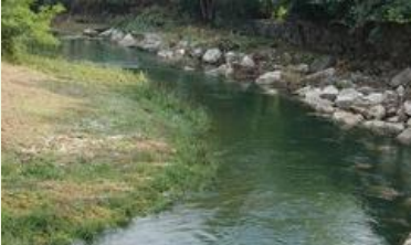 Re-meandering of river
